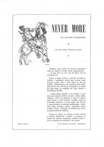 Un mundo de seu. Never more