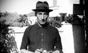 William Burroughs self-portrait
